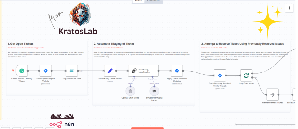 agentic system automate support tickets using jira ai